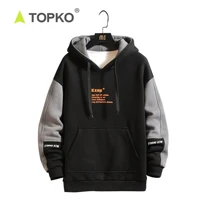 

TOPKO high quality Custom-Made streetwear gym pullover men's pullover Hoodie