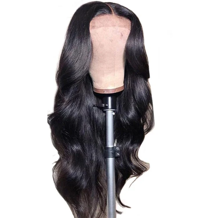 

Wholesale Hot Sale 13x2.5 Lace Front Wigs For Black Women Body Wave Raw high temperature fiber Human Hair Lace Wigs