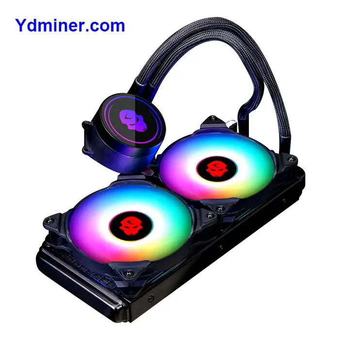 

2020 Bran New YD-WJF02 Computer Parts RGB Fan 120mm UFO-01 1800RPM 12V 0.42A 4 Pin 30-75CFM CFM CPU Fan RGB