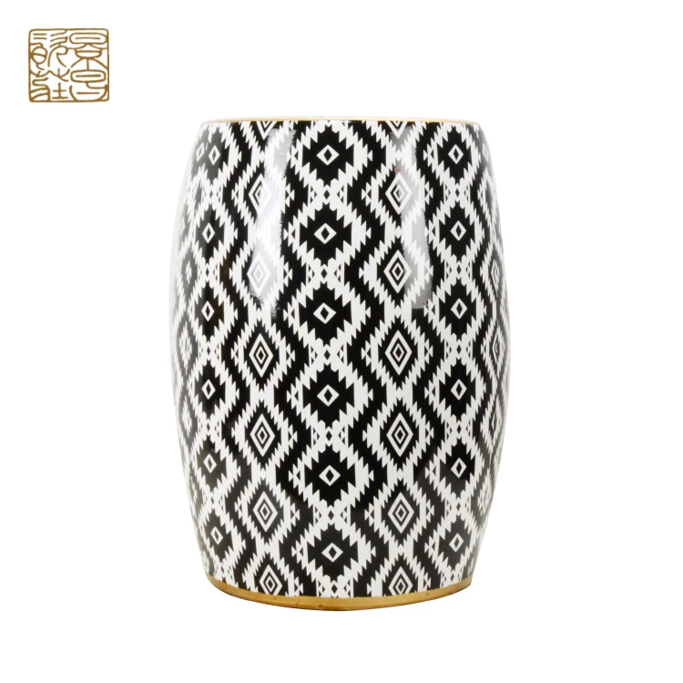 Exquisite Chinese Vintage Porcelain Decorative Garden Stools