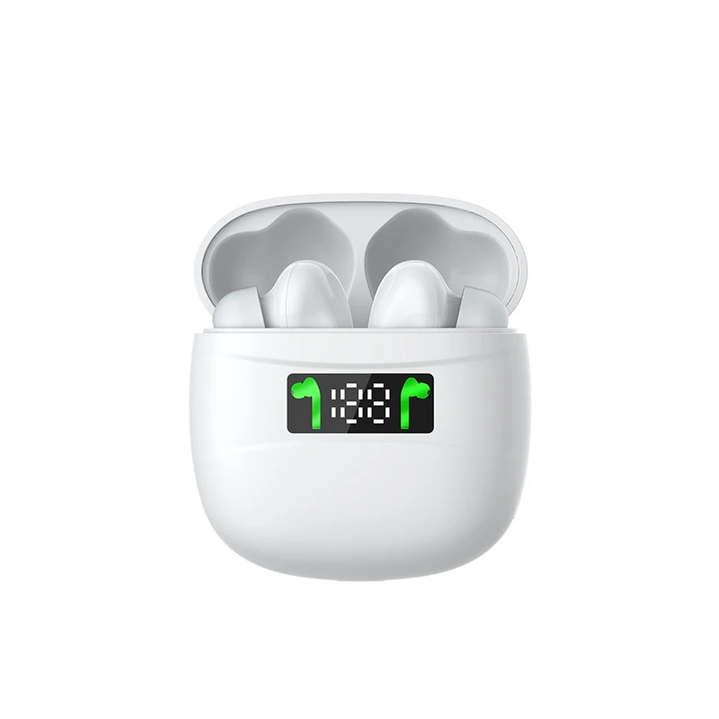 

2021 new product launch private label design v5.0 earbuds headset headset LED power display J3 Pro TWS