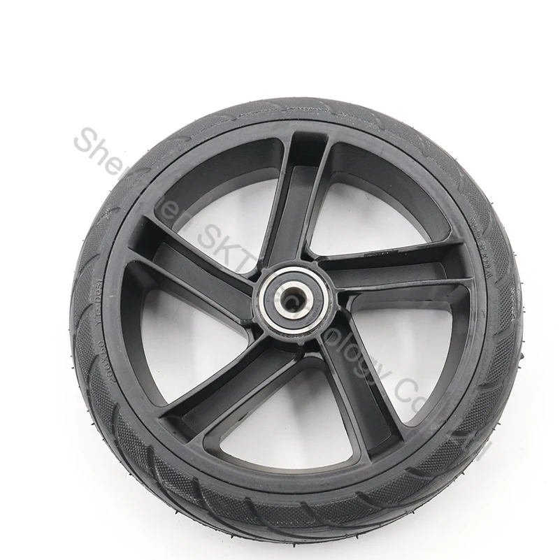 

Scooter Parts Durable Tyre Assembly 200x50 Solid Tire with Hub  Rear Wheel for ES1 ES2 ES4 Electric Scooter Rear Wheel Tire, Black