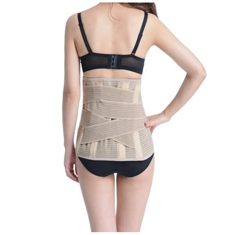 

High Elastic lumbar support with back support with lower back for sports protection, Skin colour