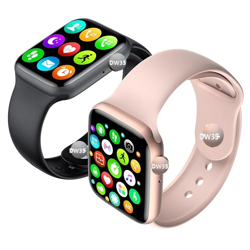 

New SmartWatch Product DW35 OEM Android Smart Watch 2021 Popular Mens Women Sports Bracelets Wrist Watch Fitness Smart Band, Black/silver/pink/red/blue