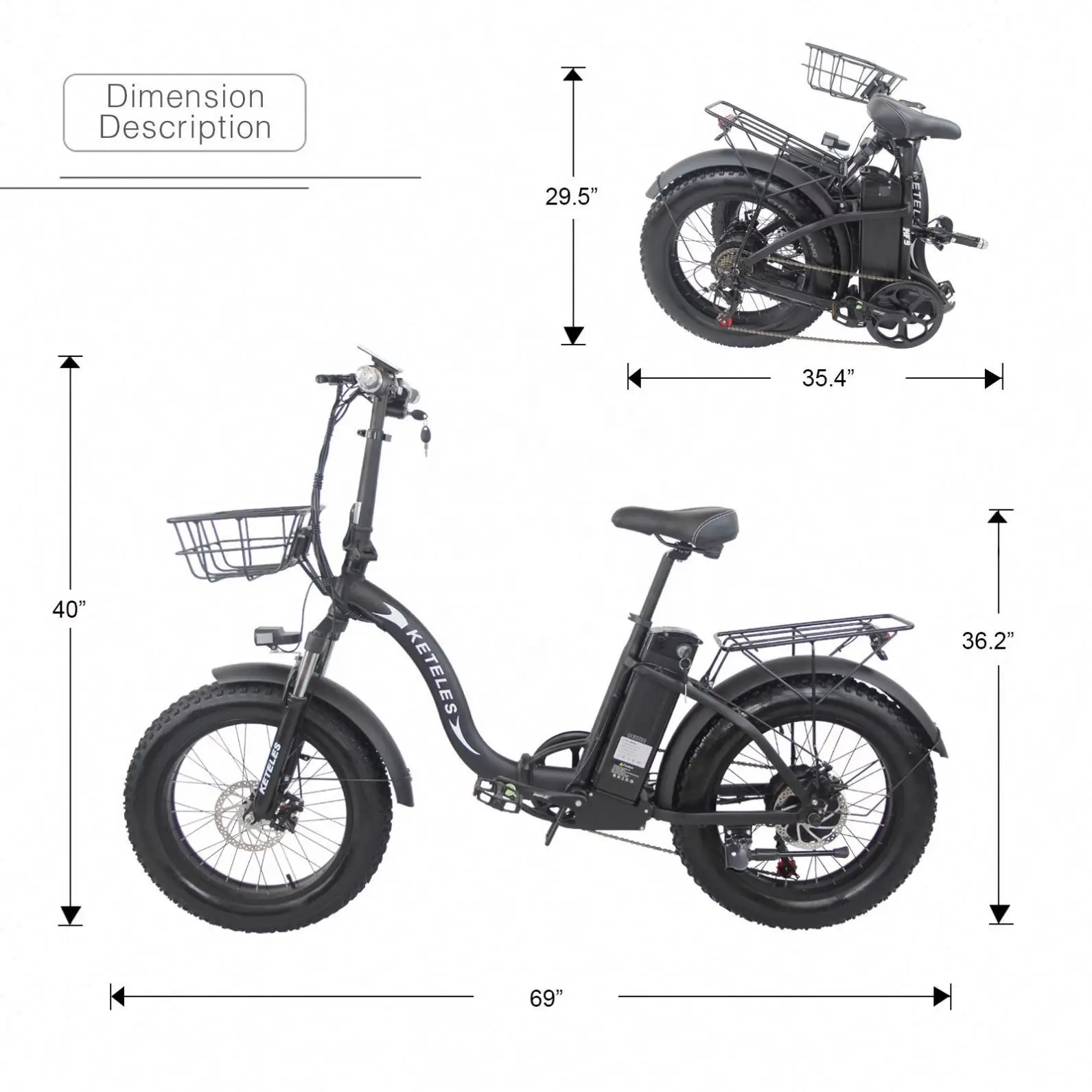 

26x4.0 inch 1000W snow fat tire e bicycle/foldable fat electric bike with 48V 13AH Lithium Battery for Adult