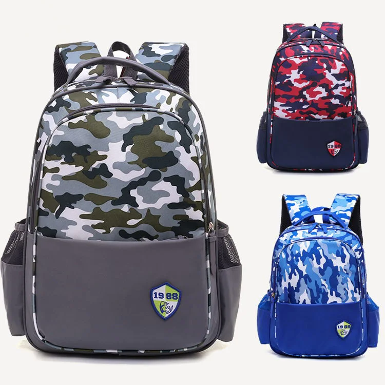 

Backpack School Bag Wholesale Oem Primary School Student Camouflage Large Capacity Sac D Ecole Backpack School Bag For Children