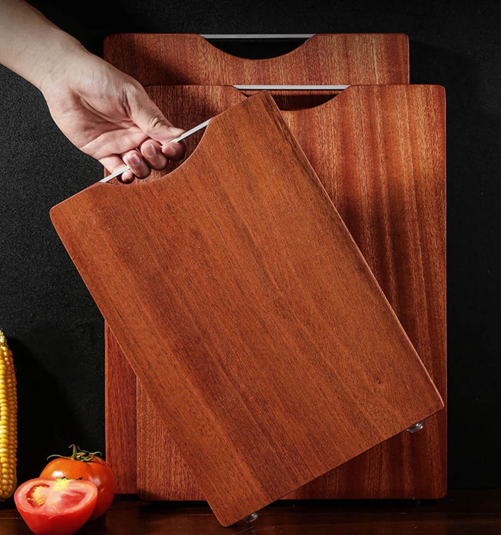 

Solid wood ebony whole wood anti and mildew-proof kitchen chopping board for household use wood cutting board