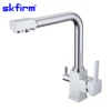 Tri Flow tap Water Mixer /Hot & cold water and filtered drinking water faucet