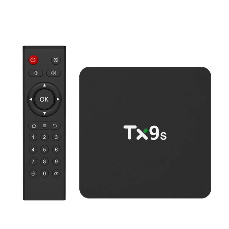 

High Quality Factory Price TX9S with Android 7.1 TV Box 4K 1000M CPU Amlogic S912 Octa Core set top box TX9S