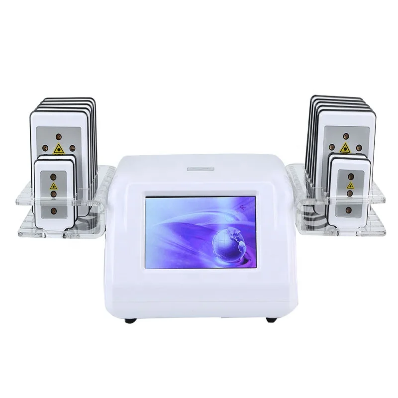 

China manufacture lipolaser body slimming for sale lipolser pad slimming beauty machine, White