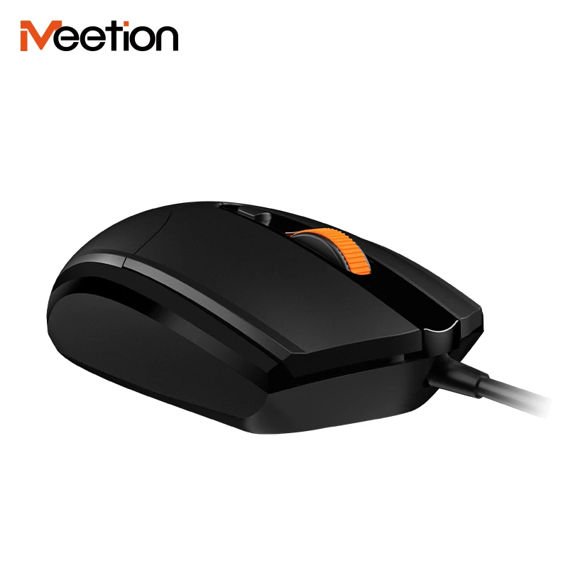 

MeeTion M362 High Quality Ergonomic Wired Usb Optical Mouse For Computer, Balck