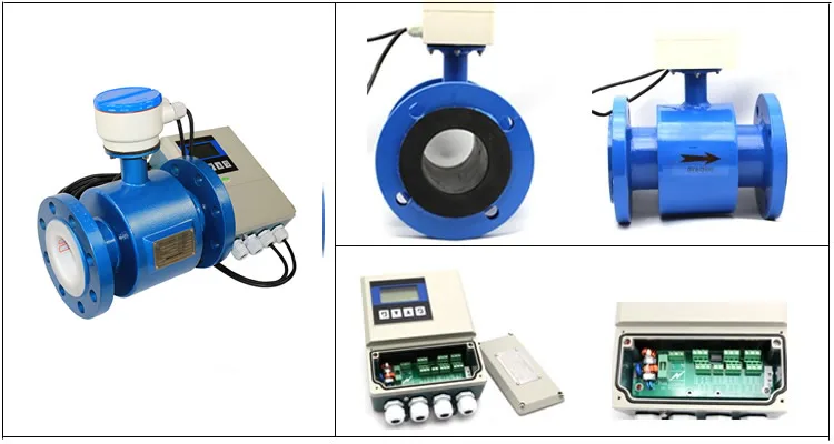 split type magnetic flow meter