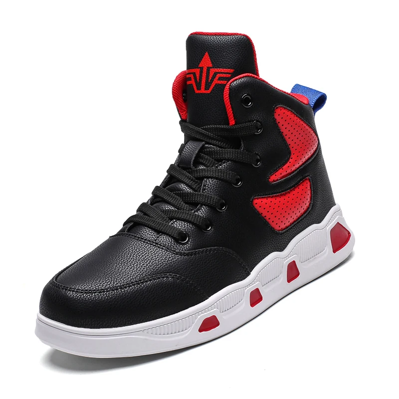 

Hot style hot wholesale prices leather basketball shoes Youth running