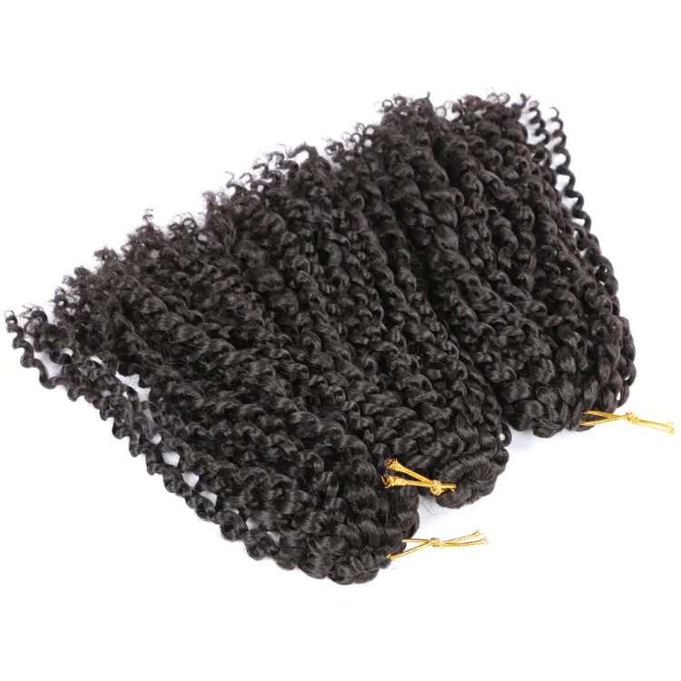 

Synthetic Hair Marly Bob Crochet Braids 8 Inch Freetress Braid Kinky Curly Twist Marly Bob Hair Extension