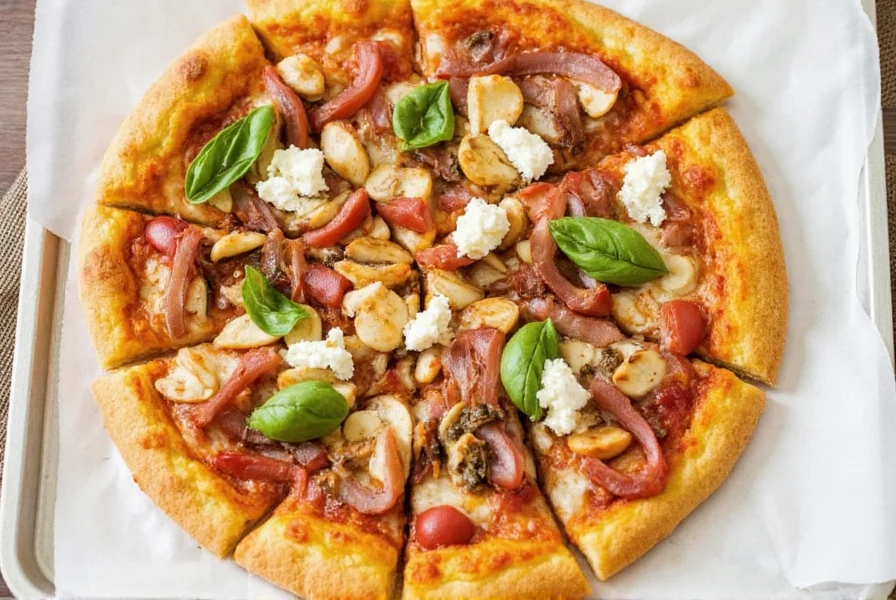Homemade Cornmeal Pizza