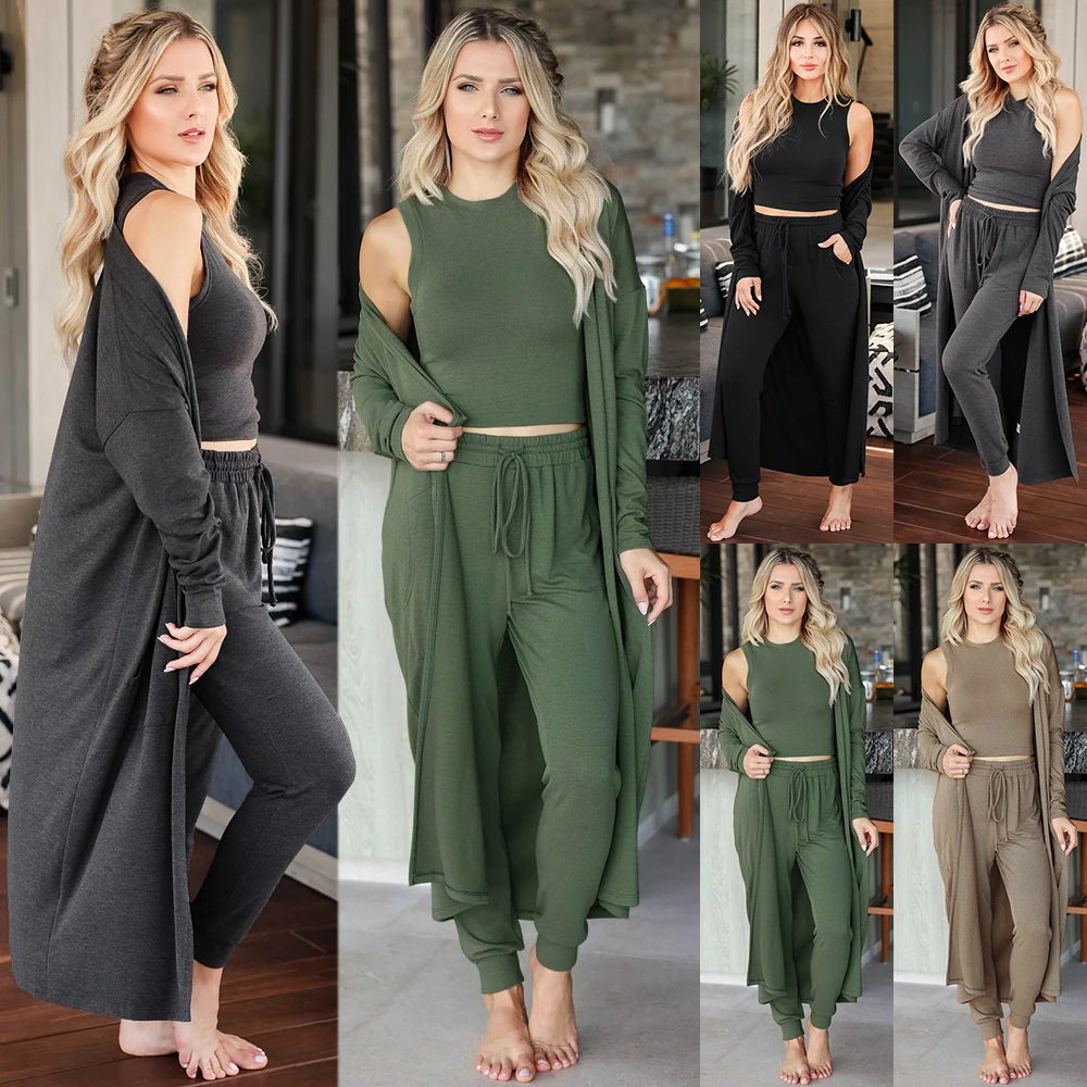 

Good Quality Yoga Set Fall Pants Women Womens Pant Suits Two Piece Sets For Work