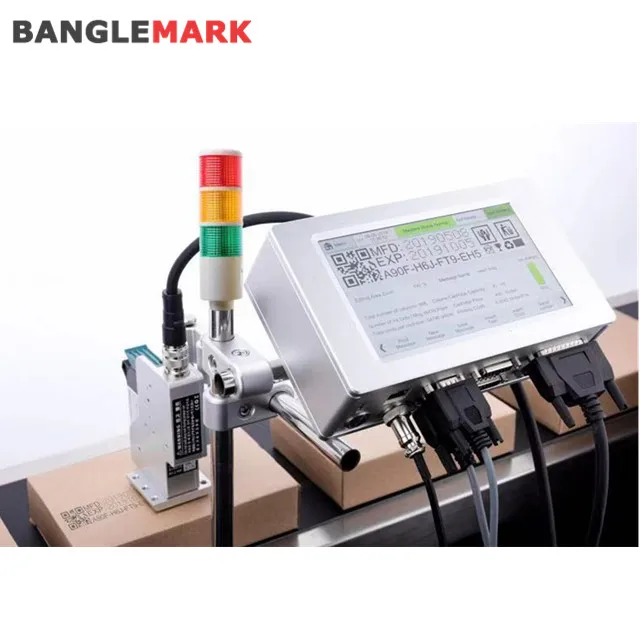 
Food & Beverage Factory Applicable Industries online TIJ inkjet printer 