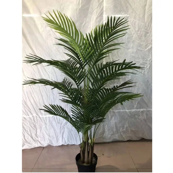 

high quality artificial plam tree for decor in hotel and restaurant