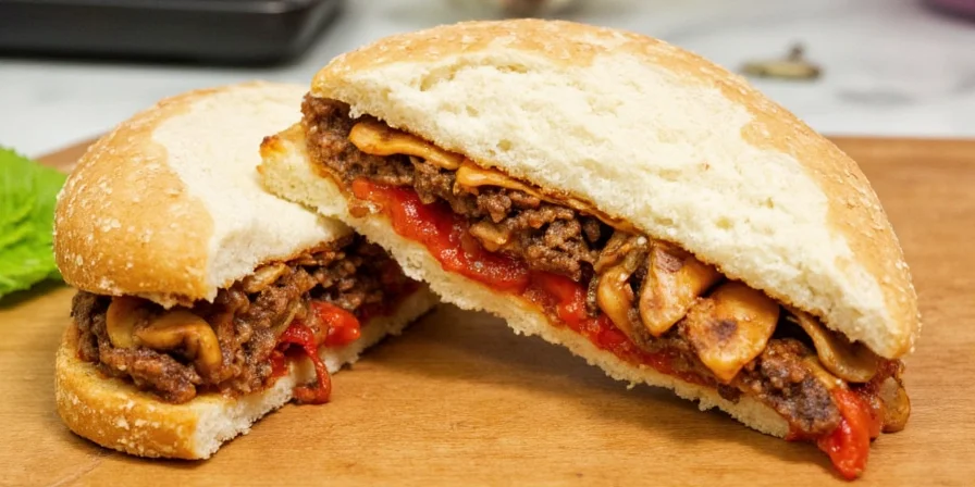 Visual guide to layering a torta with spreads, crunchy elements, protein, and tangy toppings