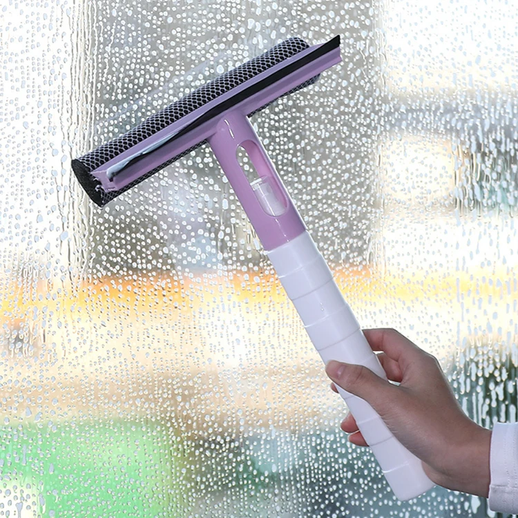 

A2839 Household Double Sided Cleaning Automatic Spray Dust Glass Window Gauze Wiper Brushes Scrape Screen Window Cleaner Brush, 3 colors