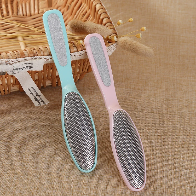 

Lameila new arrival stainless steel foot care tools wholesale dead skin metal pedicure callus remover foot file C0315