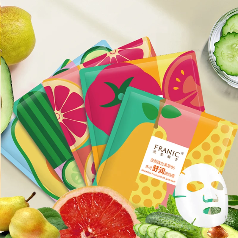 

2021 Custom OEM Face Sheetmask Beauty Organic Facial Mask Masksheet For Face, Transparent