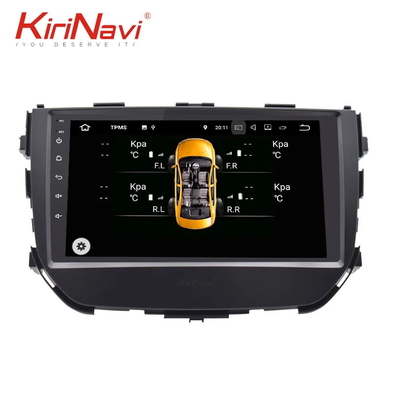 

KiriNavi android 7.1 9'' android touch screen car dvd player for Suzuki Brezza 2016 - 2019 with gps navigation system wifi 4g