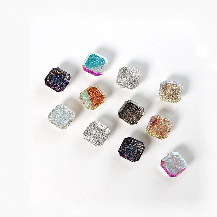 

2020 Wholesale anaglyph square crystal for nail art