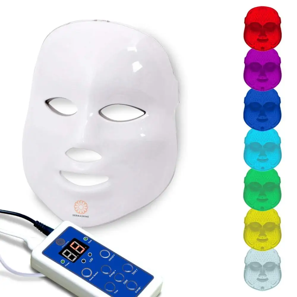 Facial mask neon light up led party made in korea
