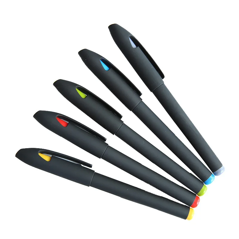 

[100 free shipping] business gel pen water pen company gift pen customized wholesale advertising pen customized logo, Gradient color