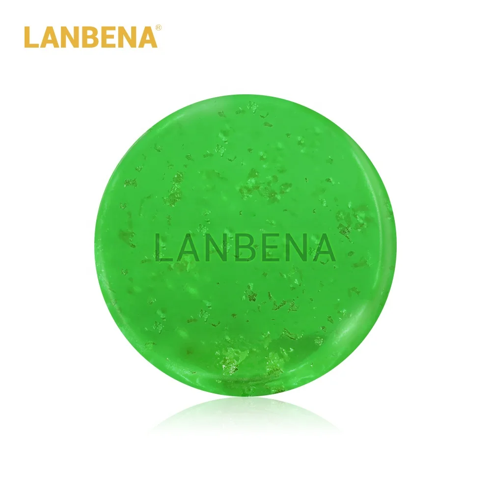 
LANBENA 24K Gold Handmade Soap Hyaluronic Acid Face Cleaning Moisturizing Acne Treatment Repair Whitening Anti-Aging Winkless 