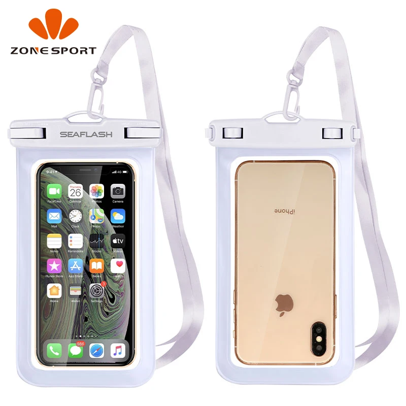 

IPX8 outdoor water proof pvc pouch waterproof phone bag for cellphone, Customizable