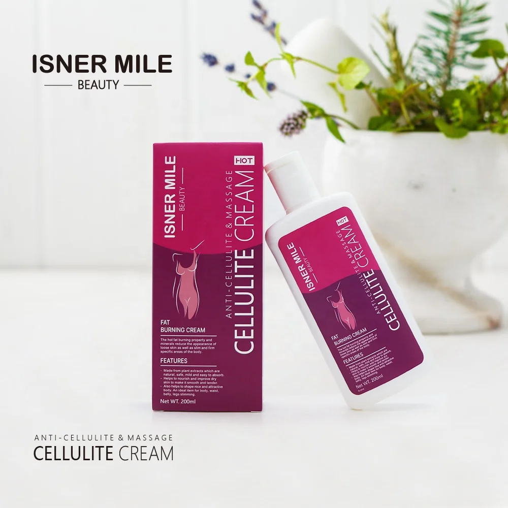

Isner Mile Private Label Best Anti Cellulite & Massage Fat Burning Slimming Cream Cellulite Cream
