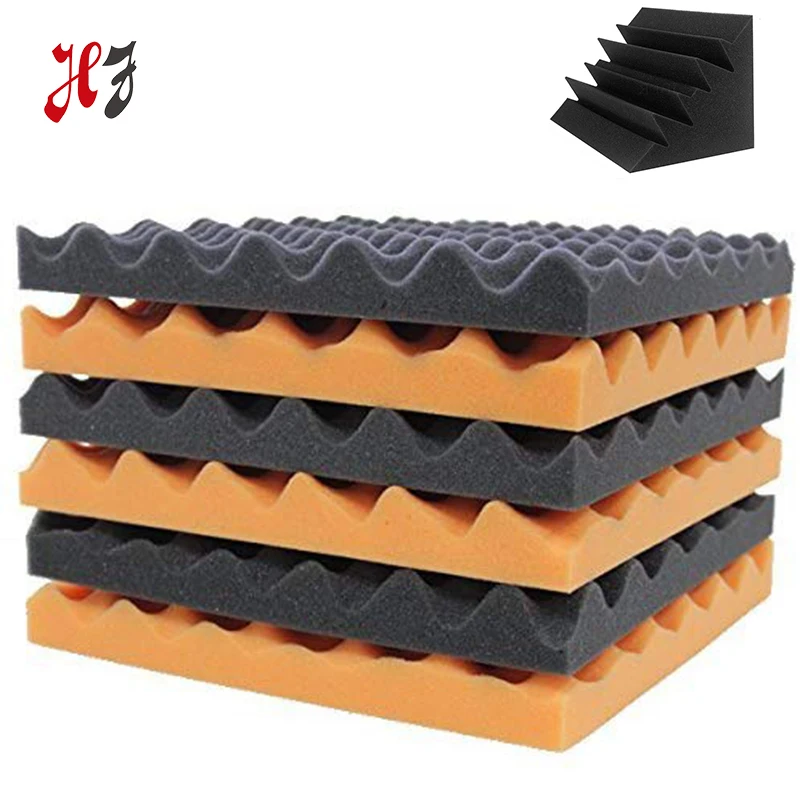 High Density Sound Absorbing Soundproof Foam Size 50*50*5 Cm Acoustic