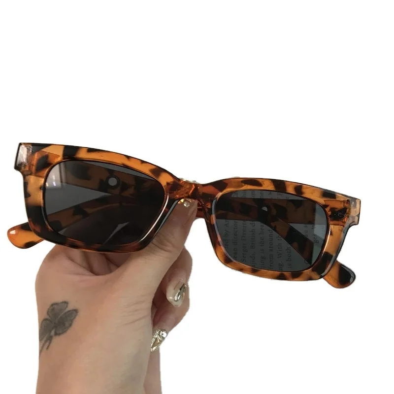 

Square Sun Glasses Luxury Brand Travel Small Rectangle Sunglasses Men Women Vintage Retro sunglasses 2022, 6 colors available