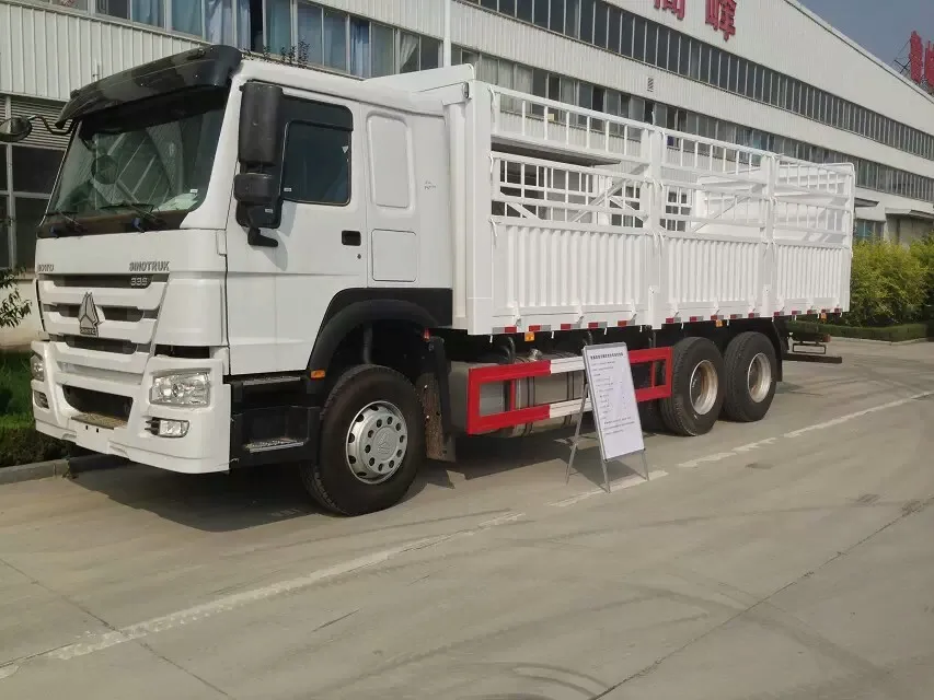 6x4货物重型卡车/30吨货运卡车 下方添加产品正面图