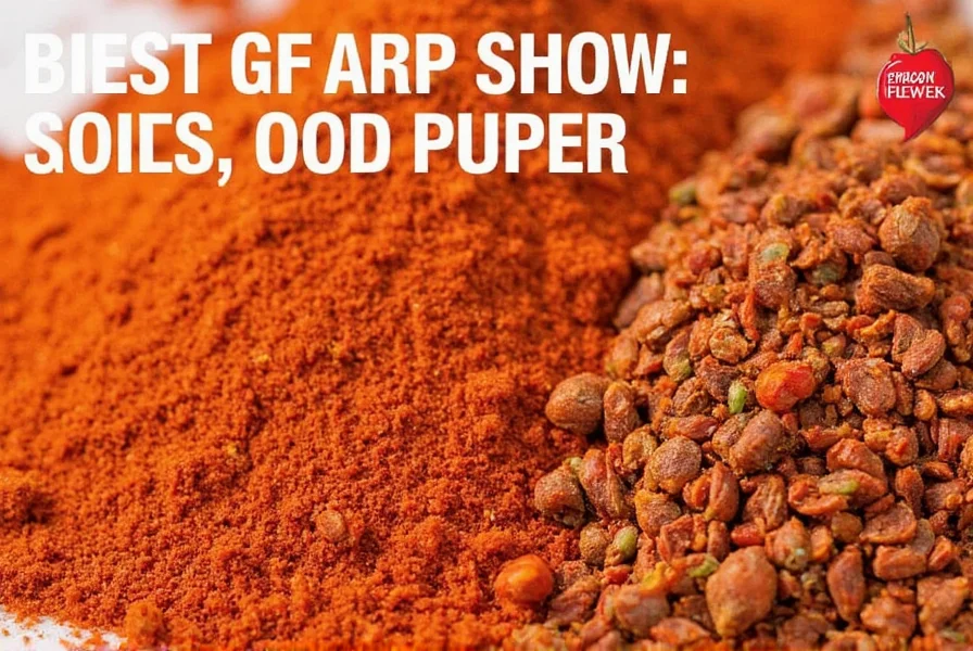 Texture of Red Pepper Flakes