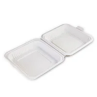 

Eco-friendly biodegradable corn starch plastic food container disposable take away lunch box