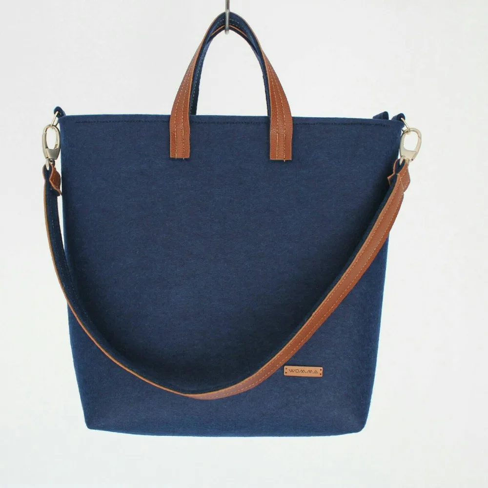 

Trending felt women shopping bag,wholesale low price felt tote hand bag