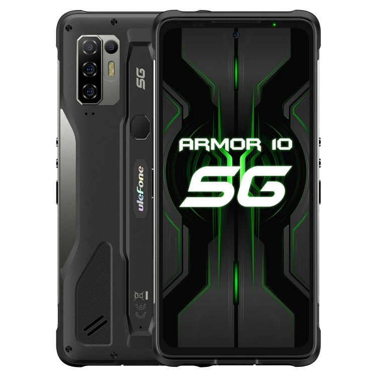 

Dropshipping Ulefone Armor 10 5G Rugged Phone 8GB+128GB 6.67 inch Android 10 Smart Phone 5800mAh Battery