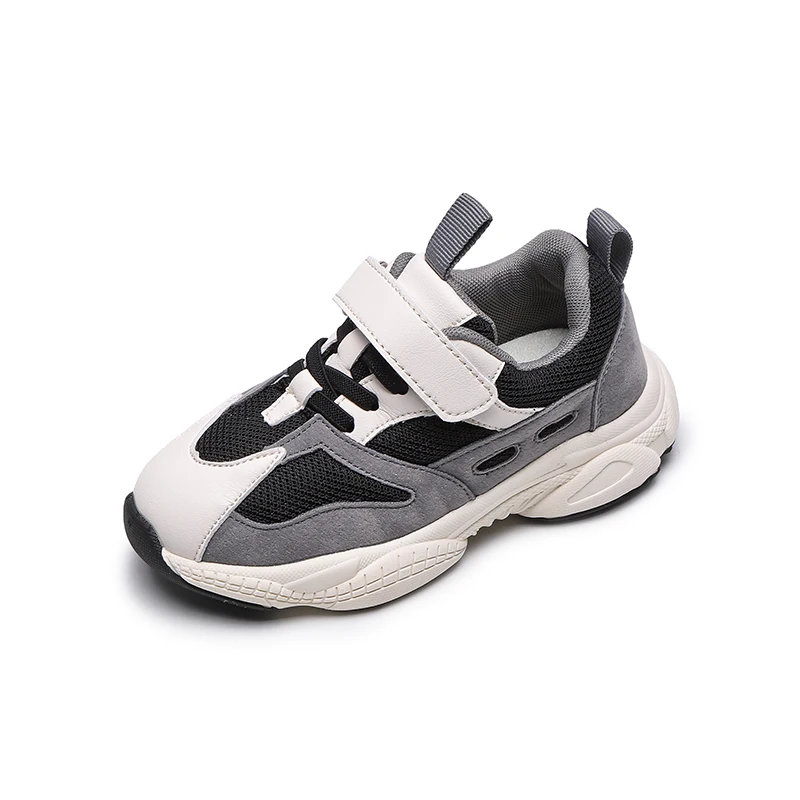 

Kid Sports Shoes Fashion walking shoes New Design casual sneakers, Black+grey/beige/pink