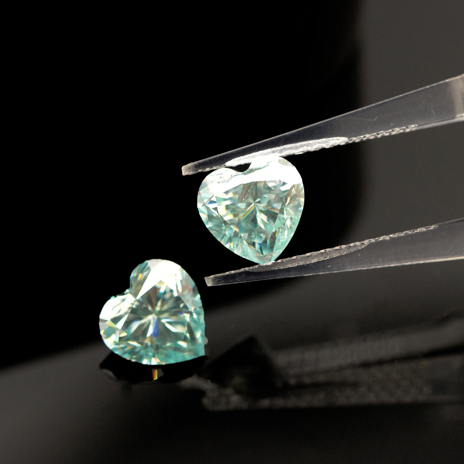 

Wholesale 1-3ct Excellent Cut Heart Moissanite Diamond HIgh Quality Moissanite Loose Gemstone With Certificate