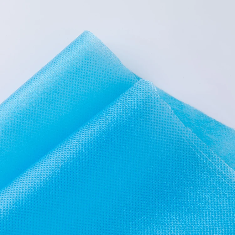 
Medical blue pp non-woven fabric for surgical towels and bed sheets 