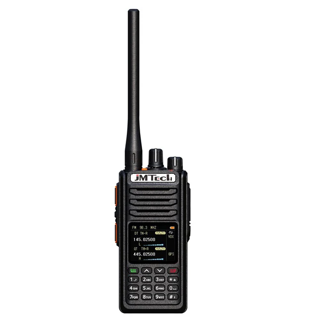 

chinese ham radios talkie walkie vhf Price Cheap Dual band DMR Radio GPS 4000channels 5W walkie talkie radio JM-D3188, Black