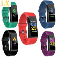 

Color Screen Smart Watch Band Wristband Fitness Tracker Bracelet Id115 Plus