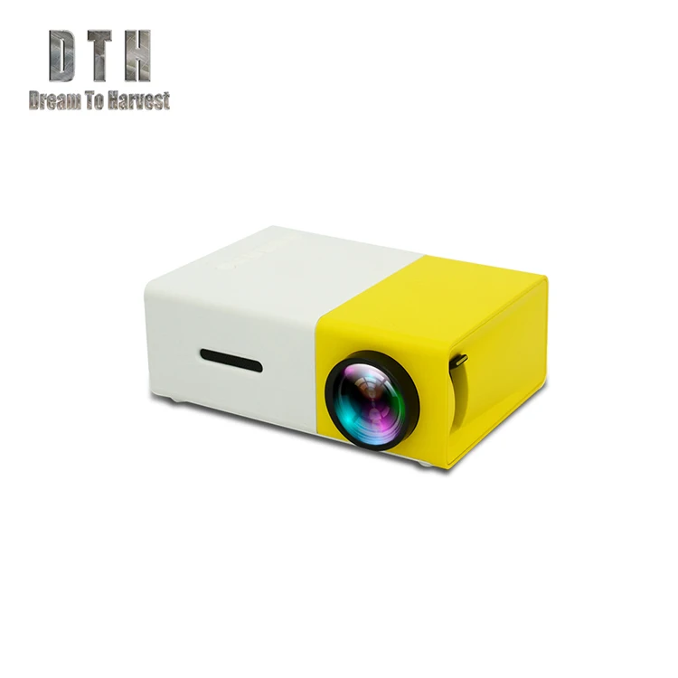
YG-300 Mini led projector HD 1080 portable home theater pocket cheap price YG300 