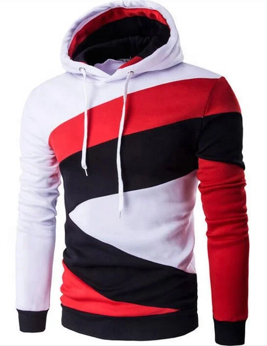 

Joining Mixcolour LinedSportswear Long Sleeve Slim Hooded Tracksuit Jacket