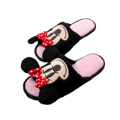 

2021 wholesale cheap soft custom indoor fashion designer cartoon house ladies men's women's minnie slippers