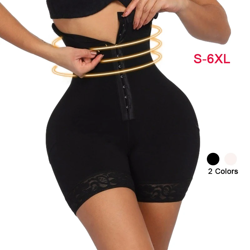 

Hot Selling Colombian Shapewear Fajas Women's Slimming Control Panties Hooks Body Shapers High Waist Lifter Pant Post Op Garment