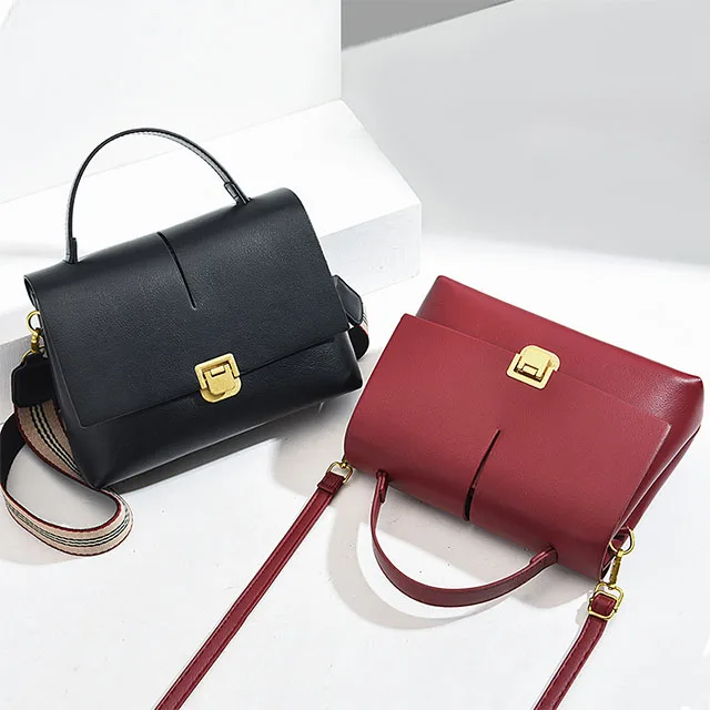 

Solid Color PU Material Shoulder High Capacity Messenger Luxury Bag Hand bags Ladies handbags, Customized color